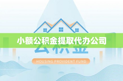 潘集小额公积金提取代办公司