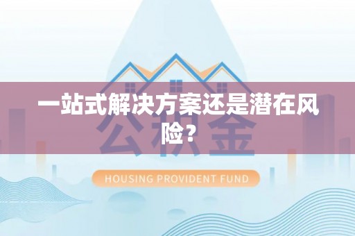 潘集一站式解决方案还是潜在风险？